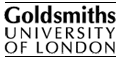 Logo Goldsmiths College - University of London